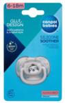 Canpol babies Exotic Animals Silicone Soother Sloth 6-18m suzetă simetrică din silicon