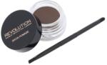 Makeup Revolution London Brow Pomade crema gel pentru sprancene 2.5 g nuanţă Dark Brown