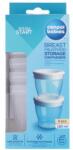 Canpol babies Easy Start Breast Milk/Food Storage Containers recipiente cu capac pentru depozitarea laptelui sau a alimentelor 4 buc Set pentru masa bebelusi