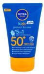 Nivea Sun Kids Protect & Care Sun Lotion 5 in 1 SPF50+ loțiune pentru bronzat 5 în 1 rezistentă la apă 50 ml