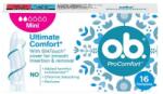 o. b o. b. ProComfort Mini tampoane cu introducere și îndepărtare ușoară 16 buc