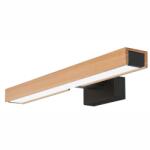 Brilagi Aplică LED pentru oglindă de baie Brilagi WOODY MIRROR LED/8W/230V IP44 stejar/negru (BG0875)