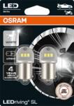 OSRAM OSRAMM LEDriving SL R10W, hideg fehér, 6000 K, két darab egy csomagban (5008DWP-2BL)