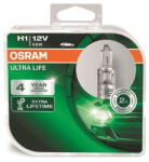 OSRAM Ultra Life H1 55W P14.5s 2db (64150ULT-2HB)