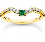 Thomas Sabo Ladies Ring TR2398-971-7-56 V-shape size 56, női