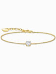 Thomas Sabo A2156-414-14-L19V Gold-plated bracelet w. white zirconia, női