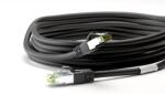 Goobay S/FTP CAT8.1 Patch Kábel - 3 m, Fekete (66723)