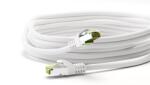 Goobay S/FTP CAT8.1 Patch Kábel - 15 m, Fehér (61110)