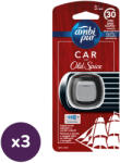 Ambi Pur Car Old Spice autósillatosító (3x2 ml) - pelenka