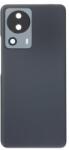  tel-szalk-192969331596 Xiaomi 13 Lite Fekete Akkufedél hátlap, kamera lencse (tel-szalk-192969331596)