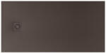Roca Terra-N Stonex zuhanytálca 170x70 cm csúszásgátló felülettel és lefolyóval, kávé APA016A42BC01660 (APA016A42BC01660)