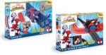Smoby Flexibilis autópálya Spidey Marvel Flextreme Set Asst Smoby 2 fajta elektronikus kisautóval 184 darabos 4, 40 m hosszú pálya pókhálóval 4 évtől (SM180923)