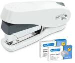 Rapesco Tűzőgép, 24/6-8, 26/6-8, 50 lap, könnyített tűzés, antibakteriális, RAPESCO " ECO Luna Less Effort", fehér (1467) - nyomtassingyen