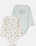 United Colors of Benetton pamut baba body 2 db 3GI70B00R - kék 56