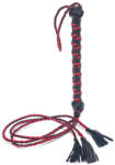 Devil Sticks 30 inch-es piros fekete, 3 szálas korbács