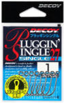 Decoy Single-27 PLUGGIN SINGLE #5/0 nagyfülű horog