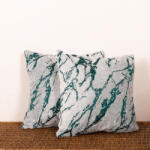 Hiko Set 2 perne decorative Hiko Chenille verde, cu fata detasabila (100000212)