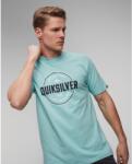 Quiksilver Tricou Albastru Pentru Bărbați Quiksilver Circle Up Ss