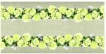 Mank Textilhatású asztali futó 40 cm x 24 m - Lovely Roses sárga