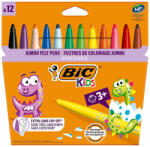 BIC Carioci lavabile BIC Visacolor XL, 12 culori/set