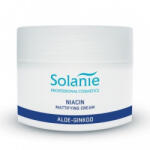 Solanie Aloe Gingko Niacin mattító krém zsíros bőrre, 250 ml - hajpatika