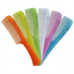 Eurostil színes nyeles bontófésű 1854, narancs - hajpatika