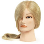 Bratt szőke babafej humán hajjal, 45-50 cm - hajpatika