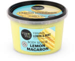Organic Shop Lemon Macaron feszesítő testradír citrommal és mentával, 250 ml