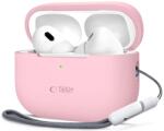 Tech-protect husă din silicon pentru Apple AirPods Pro 1/2 dusty pink (5906302313709)