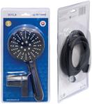 Slovarm Set furtun dus, suport si para, negru mat 3515_B, Slovarm (SLO.489362)