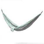 InnovaGoods Hamac de camping dublu Rewong Innovagoods, 275 x 140 cm, verde-gri