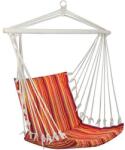 Malatec Hamac tip leagan, o persoana, material bumbac dens, inel suspendare, 56x47x90 cm