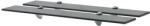 vidaXL 2 db lebegő üvegpolc 70 x 20 cm 8 mm (3051530)