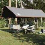 vidaXL szürke-narancssárga vízálló kempingponyva 500 x 294 cm (94672)