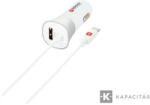 SKROSS Autós USB szivargyújtó töltő USB A, USB-C (pbskr-carcharccab)