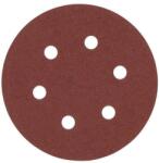 GERMAFLEX Tépőzáras fíbertárcsa 180 mm / P80 6 lyukas (pbknd-33549)