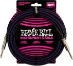 Ernie Ball Braided Instrument Cable 18' Purple Black