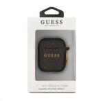 Guess Silicone Apple AirPods 1/2 tok, fekete (GUACCSILGLBK) - speedshop