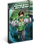 Presco Group Notesz Green Lantern, vonalas, 13 × 21 cm (A-7342)