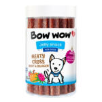 Bow Wow Recompense delicioase pentru caini Bow Wow, betisoare de carne cu insecte, colagen si dovleac, 18 buc