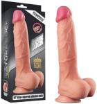 Lovetoy Nature Cock - dildou realist cu două straturi - 25cm - culoare naturală (6970260905459) Dildo