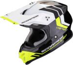 Scorpion VX-16 EVO AIR Fusion motokrossz bukósisak fekete-fluo sárga