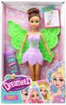 Dreameez Papusa zana cu aripi verzi, Dreameez, Bubble Fairy Papusa