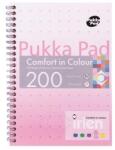 Pukka Pad Spirálfüzet, A5, vonalas, 100 lap, PUKKA PAD "Irlen Jotta Rose (IRLJOTA5(ROSE)) - nyomtassingyen