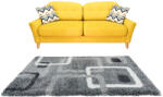Budapest Carpet Carena Shaggy Szőnyeg 471 Grey (Szürke) 160x230cm