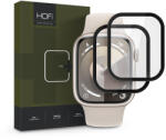 HOFI Hybrid Pro+ Glass - Apple Watch Series 7 / 8 / 9 (41 mm) üvegfólia - 2 db/cs - fekete