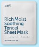 Dear, Klairs Mască calmantă cu textură bogată din tencel Rich Moist Soothing Tencel Sheet Mask - 25 ml / 1 buc Masca de fata