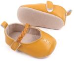 SuperBebeShop Pantofiori galben mustar pentru fetite