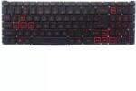 Acer Tastatura pentru Acer Nitro 5 AN515-45-R4QT iluminata rosu US Mentor Premium