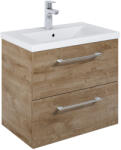 Roca Roma Compact dulap 60x38.4x53 cm sub chiuveta pe perete stejar A857952808 (A857952808)